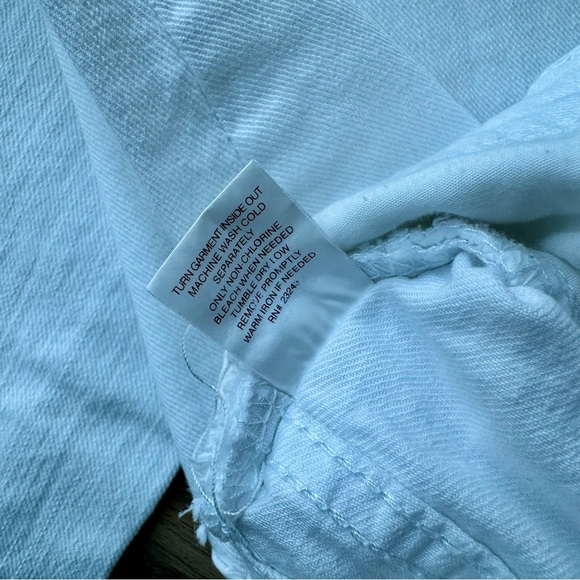 New York & Company Blue Stretch Skinny Jeans -  Sits at Waist - Size 6 - Picture 6 of 12